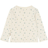 Petit Piao Eggnog Blueberry Aop Ppgracie L_S Pointelle Tee