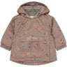 Petit Piao Fossil Fox Aop Ppdard Winter Jacka