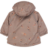 Petit Piao Fossil Fox Aop Ppdard Winter Jacka