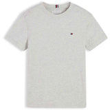 Tommy Hilfiger Grey Heather Essential Bomull Reg Fit Tee Ss