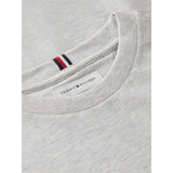 Tommy Hilfiger Grey Heather Essential Bomull Reg Fit Tee Ss
