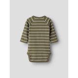 Lil'Atelier Shitake Turtledove Nbmkail Ls Slim Body Lil Noos