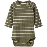 Lil'Atelier Shitake Turtledove Nbmkail Ls Slim Body Lil Noos