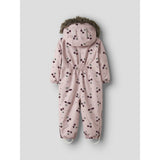 Name It Violet Ice Cherry Nmfsnow10 Dräkt Aop Fo Noos