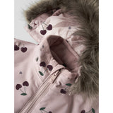 Name It Violet Ice Cherry Nmfsnow10 Dräkt Aop Fo Noos