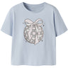 Name It Sheer Blue Nmfkatrina Ss Nreg Topp Pb