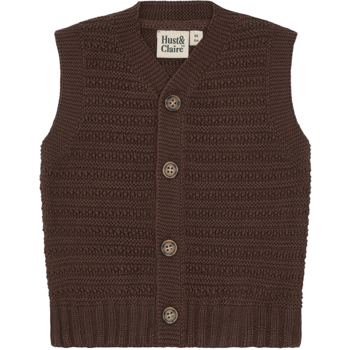 Hust & Claire Brown Stone Perry Knappar