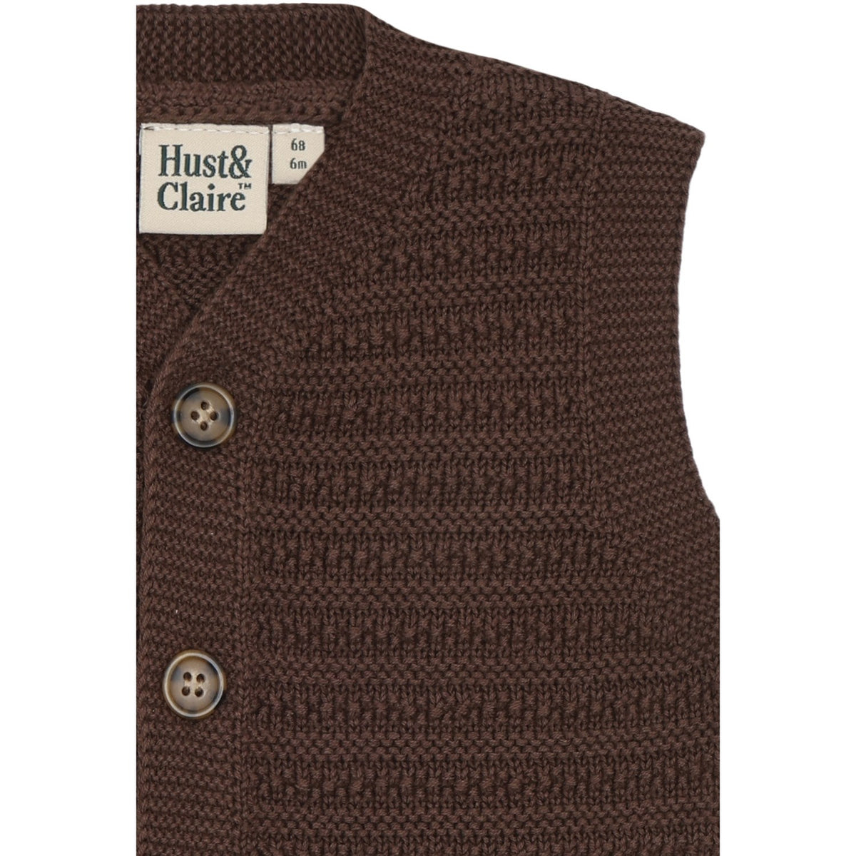 Hust & Claire Brown Stone Perry Knappar