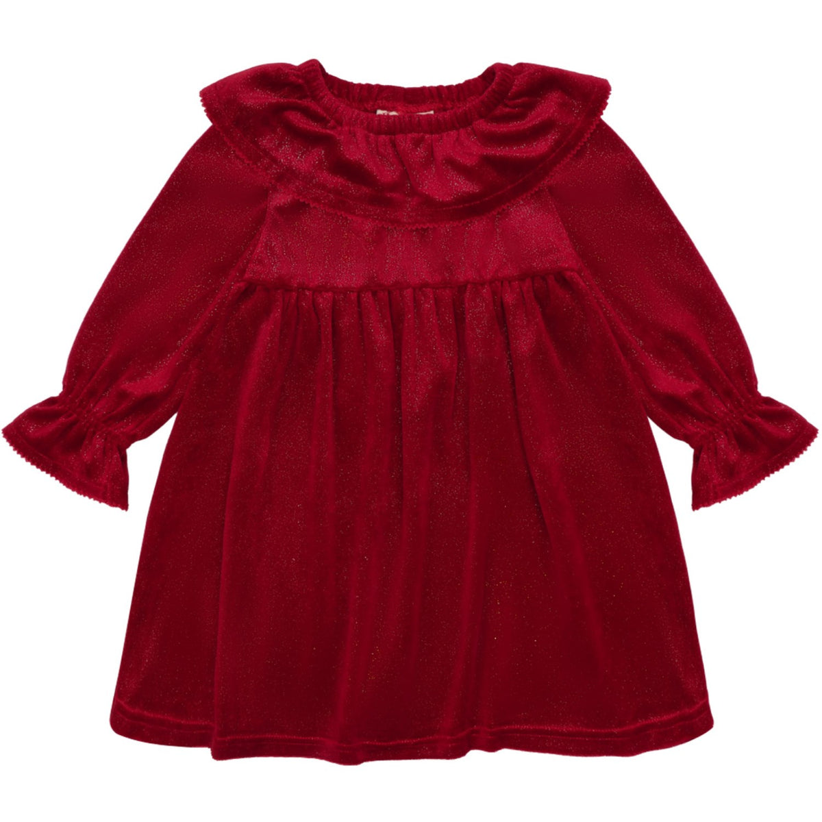 Hust & Claire Teaberry Donna Velour Klänning