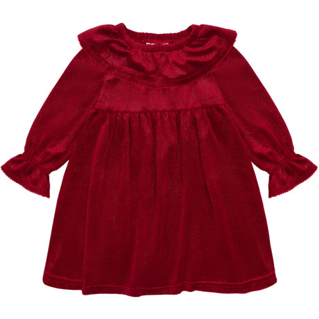 Hust & Claire Teaberry Donna Velour Klänning