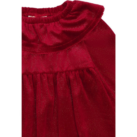 Hust & Claire Teaberry Donna Velour Klänning