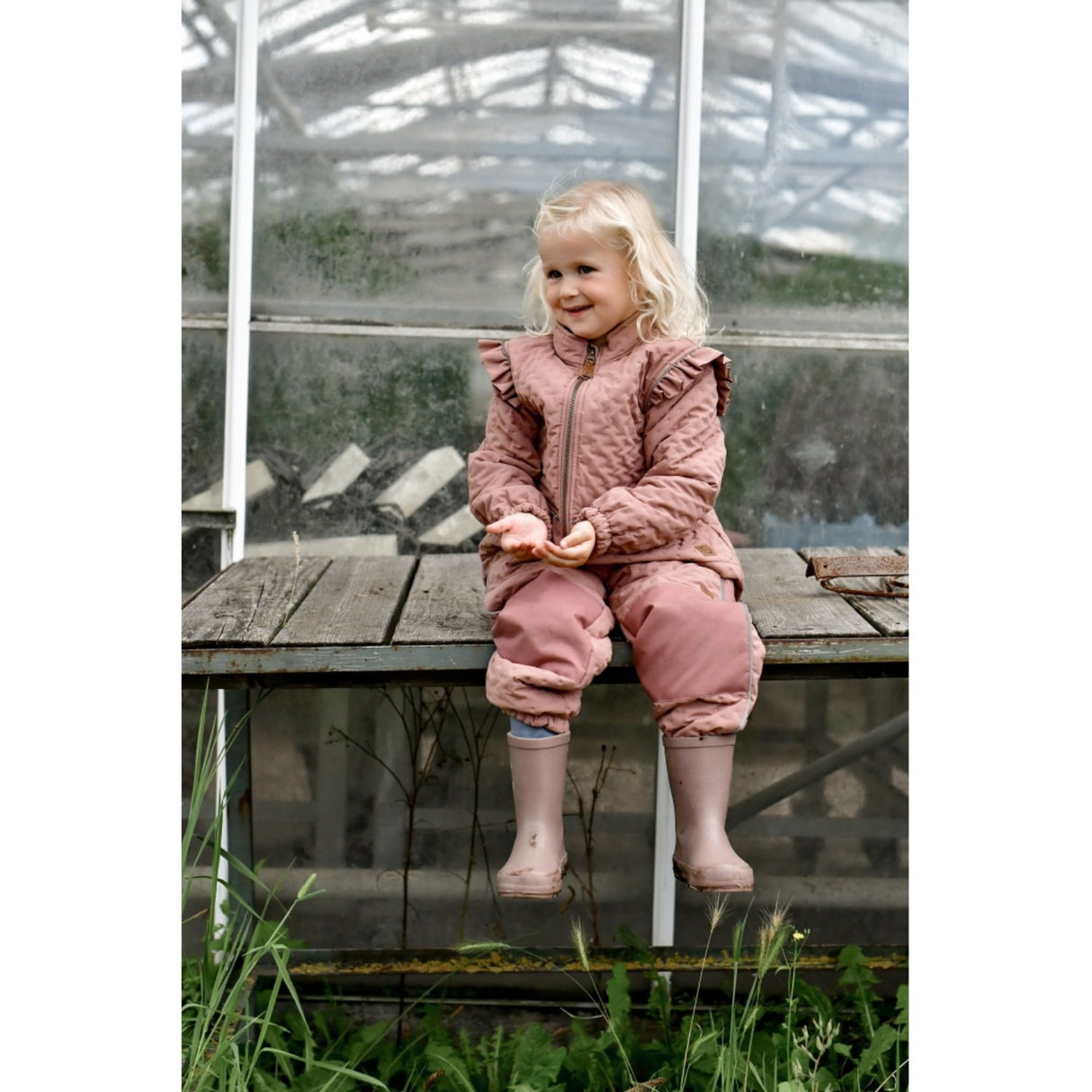 Mikk-Line Adobe Rose Gummistövlar Solid