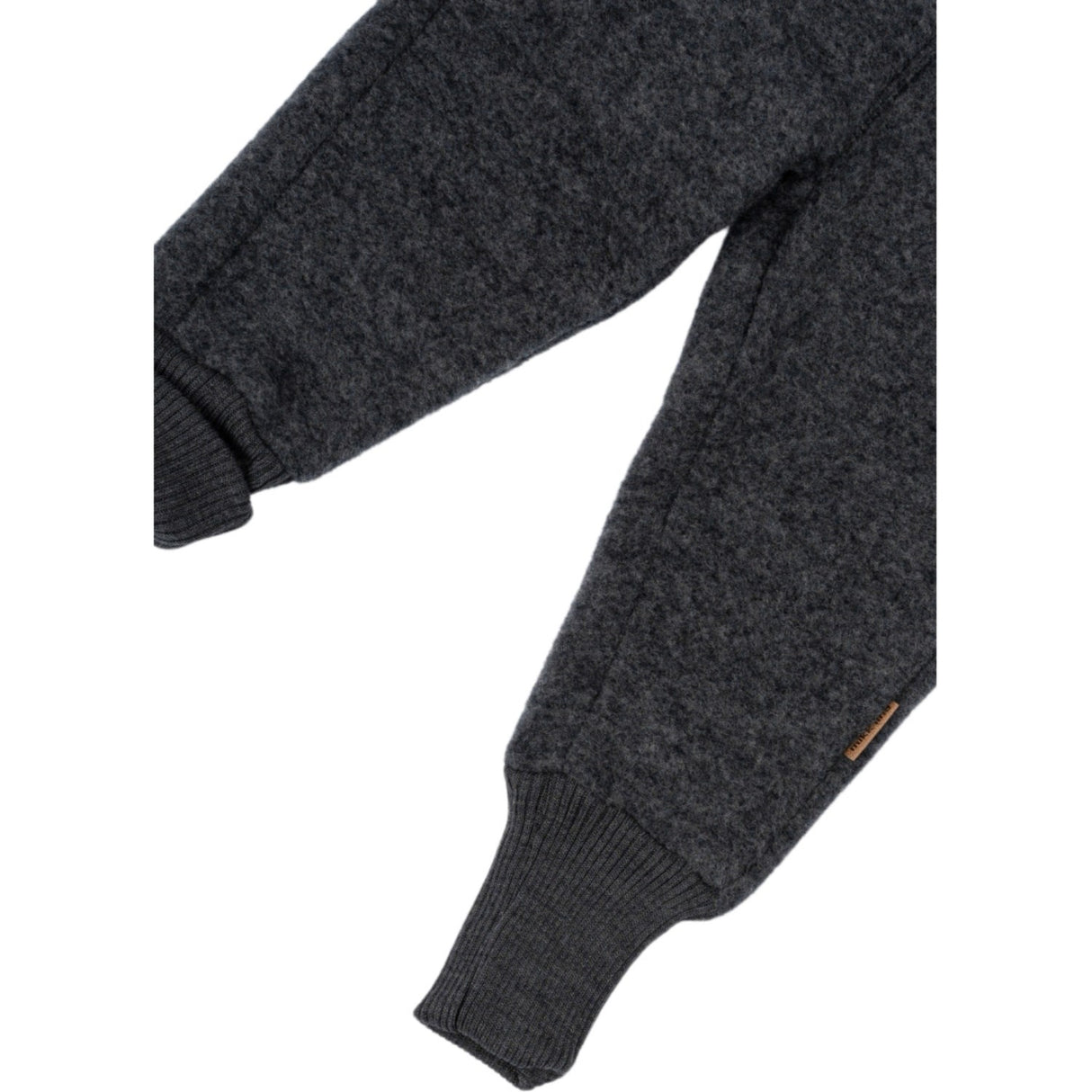 Mikk-Line Anthracite Melange Ull Byxor