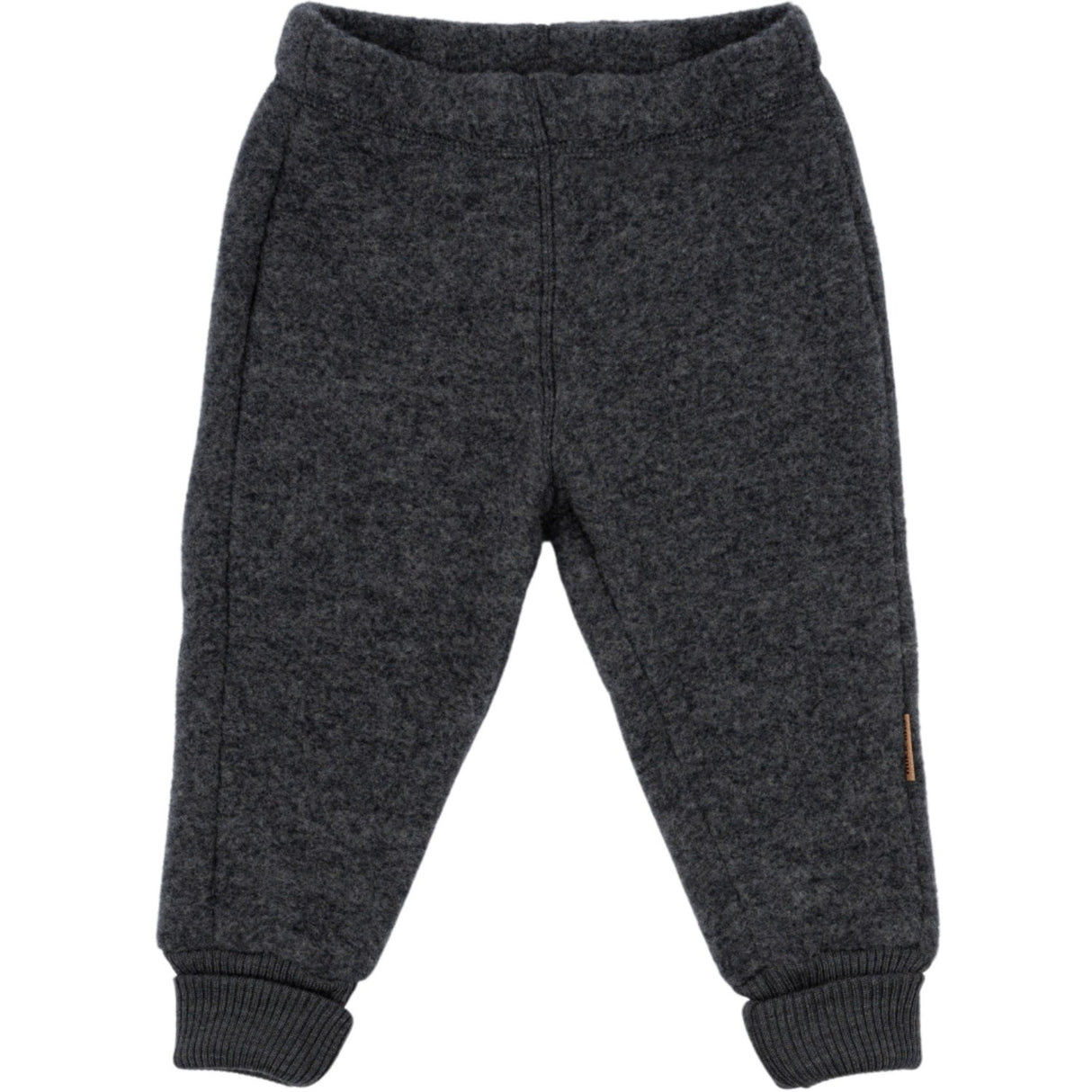 Mikk-Line Anthracite Melange Ull Byxor