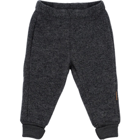 Mikk-Line Anthracite Melange Ull Byxor