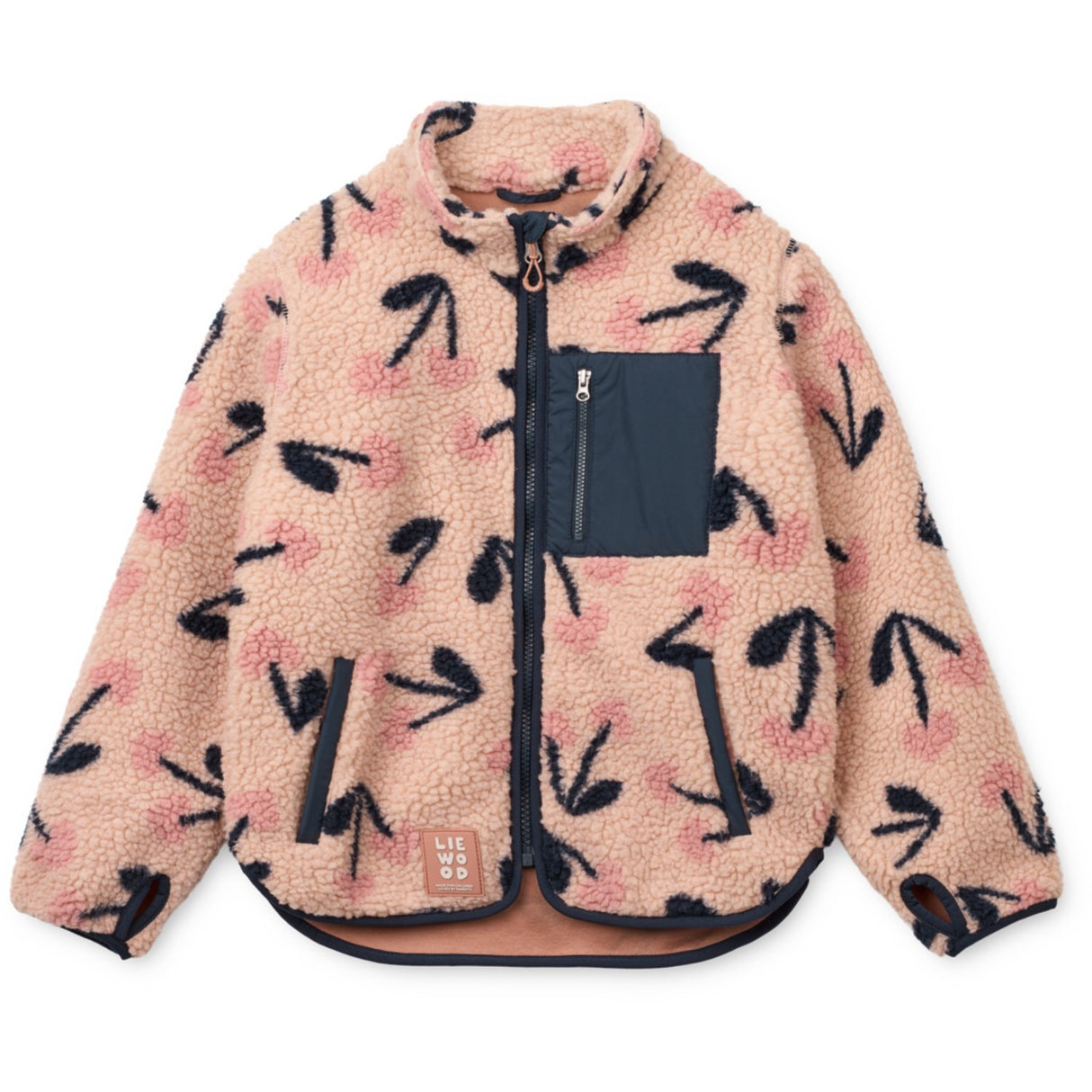 LIEWOOD Mega Cherry Heart / Rosey Nolan Pile Jacka