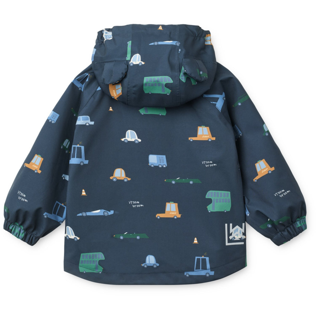 LIEWOOD Cars / Classic Navy Manu Regnkläder Sett