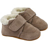 Pom Pom Taupe Beginners Kardborreband Shepherd