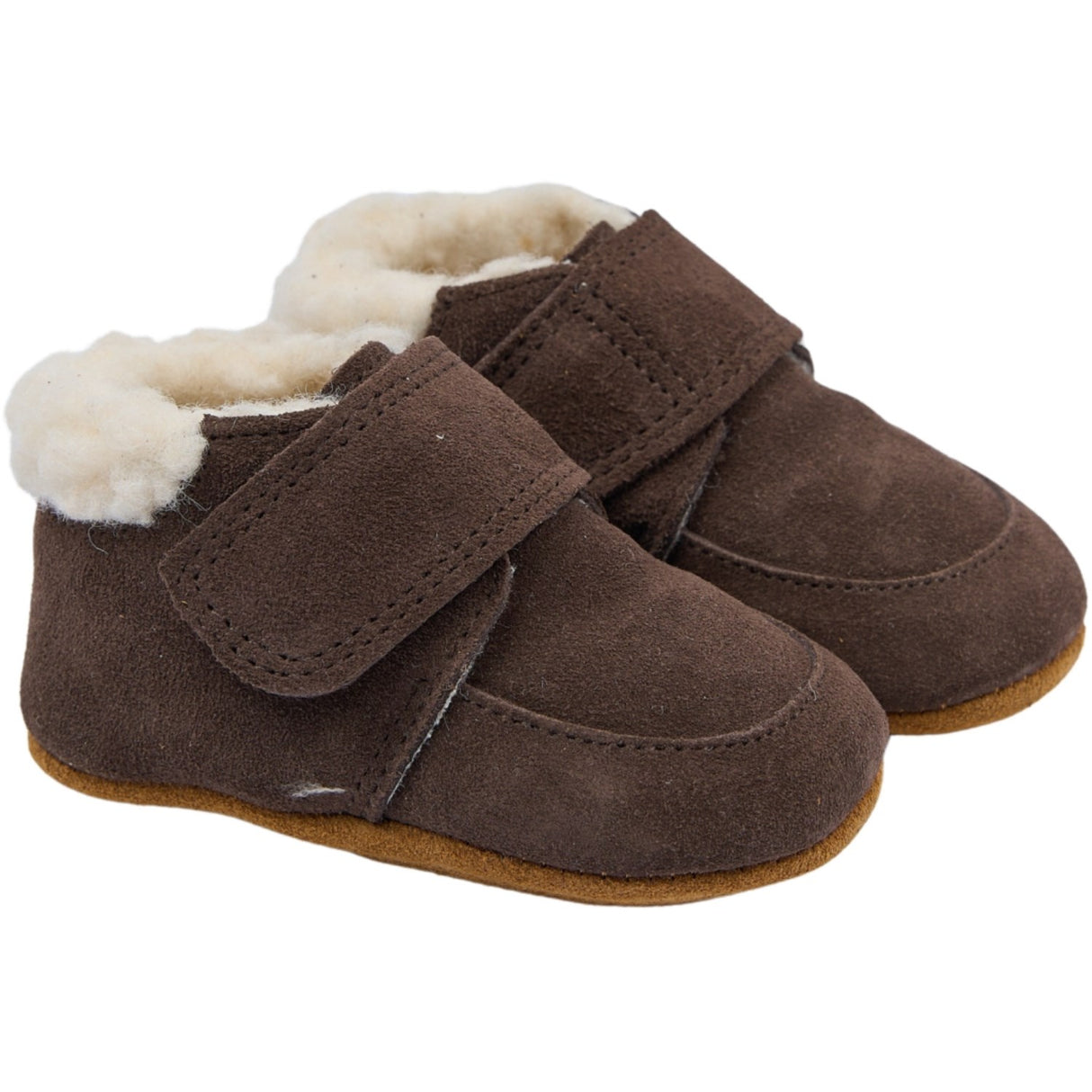 Pom Pom Dark Brown Beginners Kardborreband Shepherd