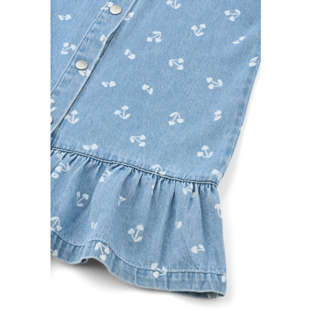 LIEWOOD Cherry Heart Sandy / Denim Sybilla Light Denim Klänning