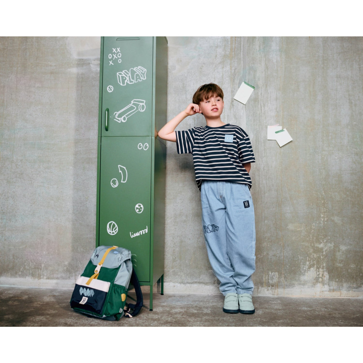 LIEWOOD Play / Denim Borris Light Denim Placement Byxor