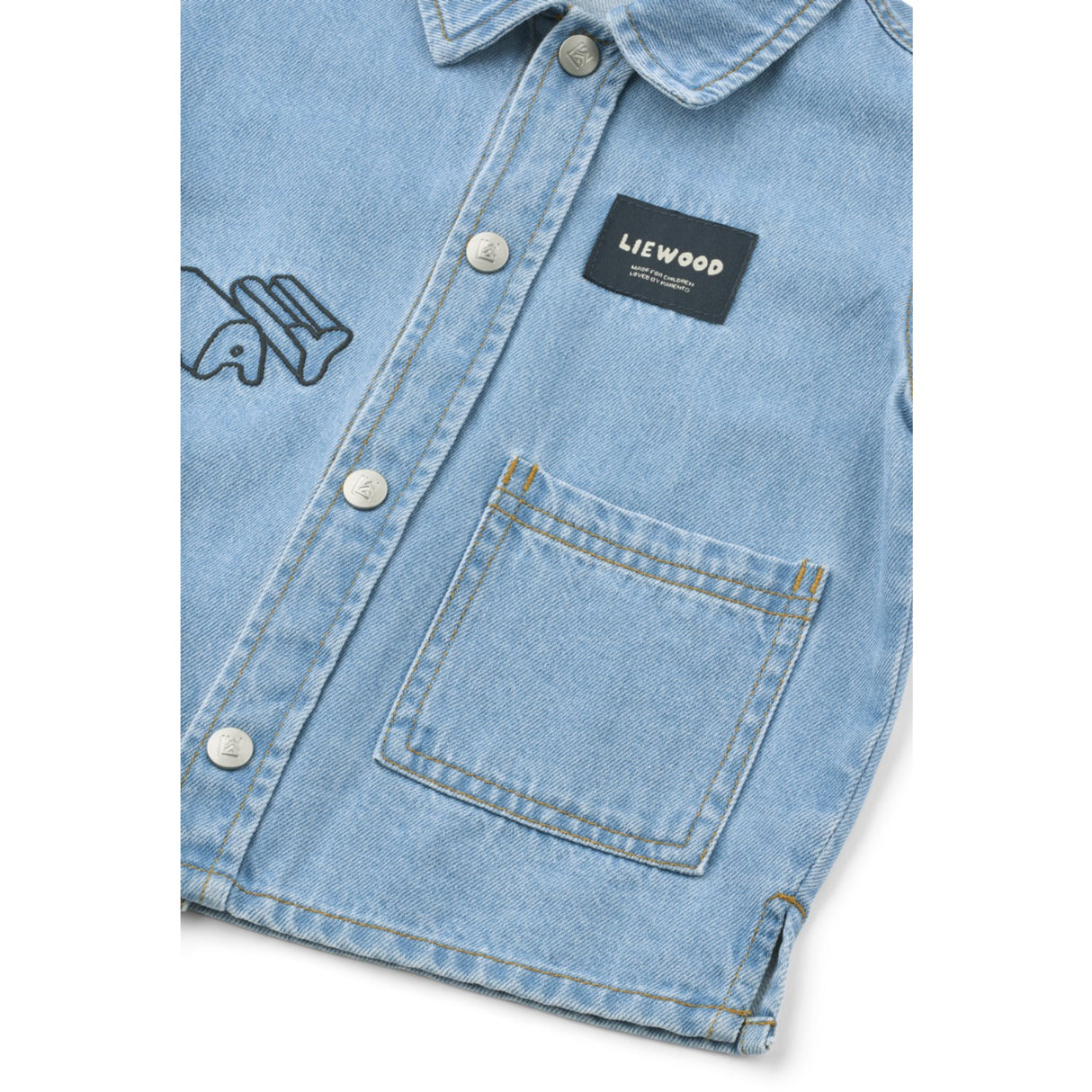 LIEWOOD Play / Denim Greg Light Denim Skjorta