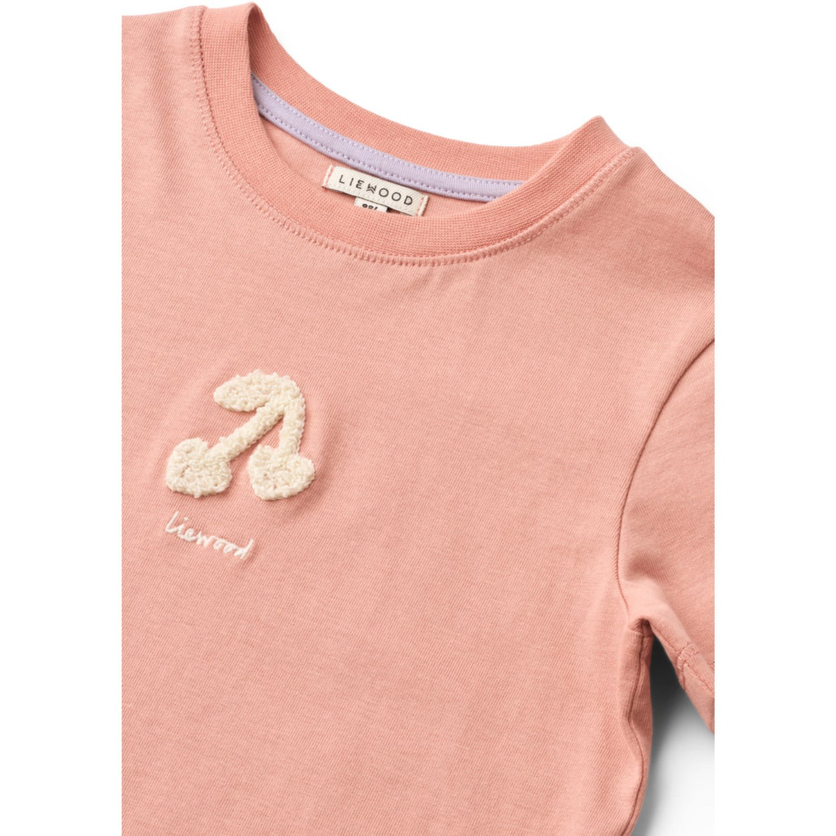 LIEWOOD Cherry Heart / Rose Blush Francis Placement SS T-shirt