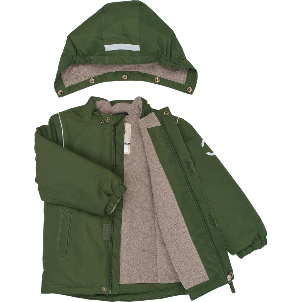 Mikk-Line Kombu Green Winter Jacka Solid