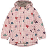 Mikk-Line Heart AOP Winter Jacka Waist AOP