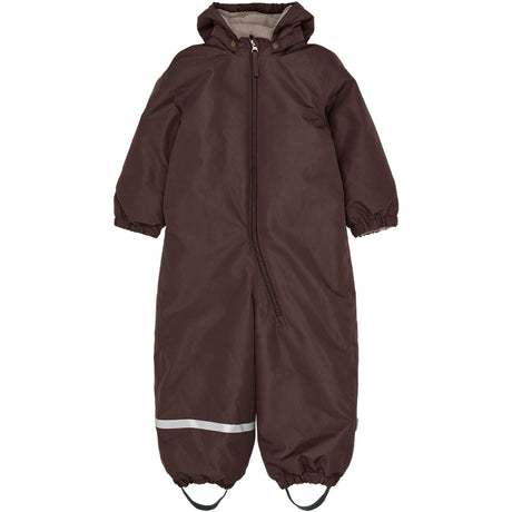 Mikk-Line Coffee Bean Snow Dräkt Solid Brown