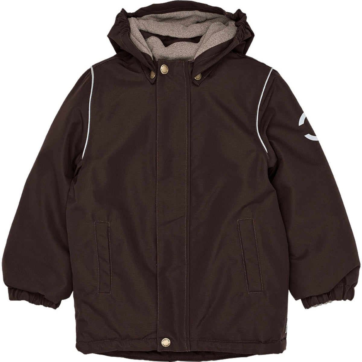 Mikk-Line Coffee Bean Winter Jacka Solid Brown