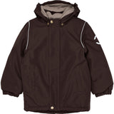 Mikk-Line Coffee Bean Winter Jacka Solid Brown