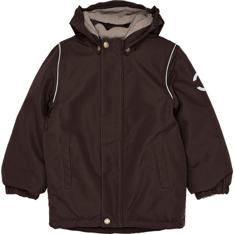 Mikk-Line Coffee Bean Winter Jacka Solid Brown