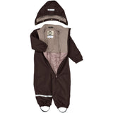 Mikk-Line Coffee Bean Snow Dräkt Solid Brown