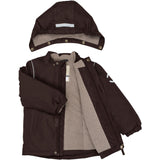 Mikk-Line Coffee Bean Winter Jacka Solid Brown
