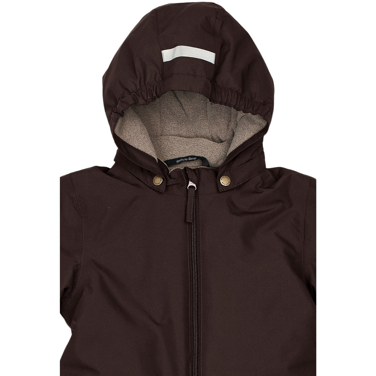 Mikk-Line Coffee Bean Snow Dräkt Solid Brown