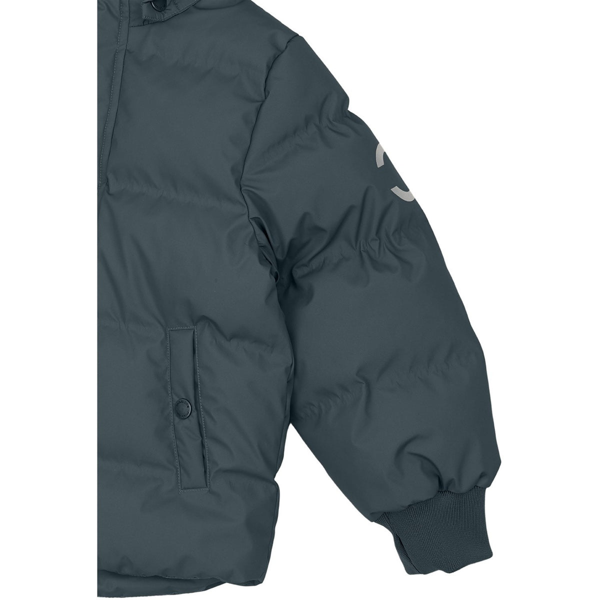 Mikk-Line Dark Slate Puffer Jacka