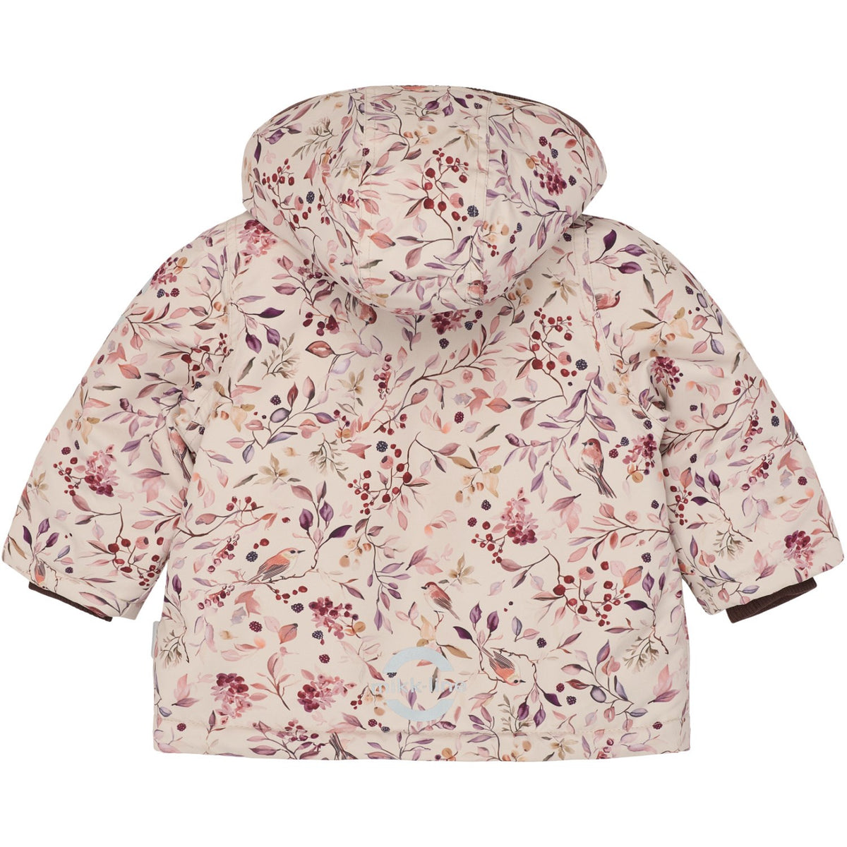 Mikk-Line Berries & Birds AOP Polyester Baby Jacka - AOP