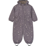 Mikk-Line Snowflake AOP Polyester Junior Dräkt - Glitter