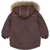 Mikk-Line Coffee Bean Twill Nylon Boy Parca