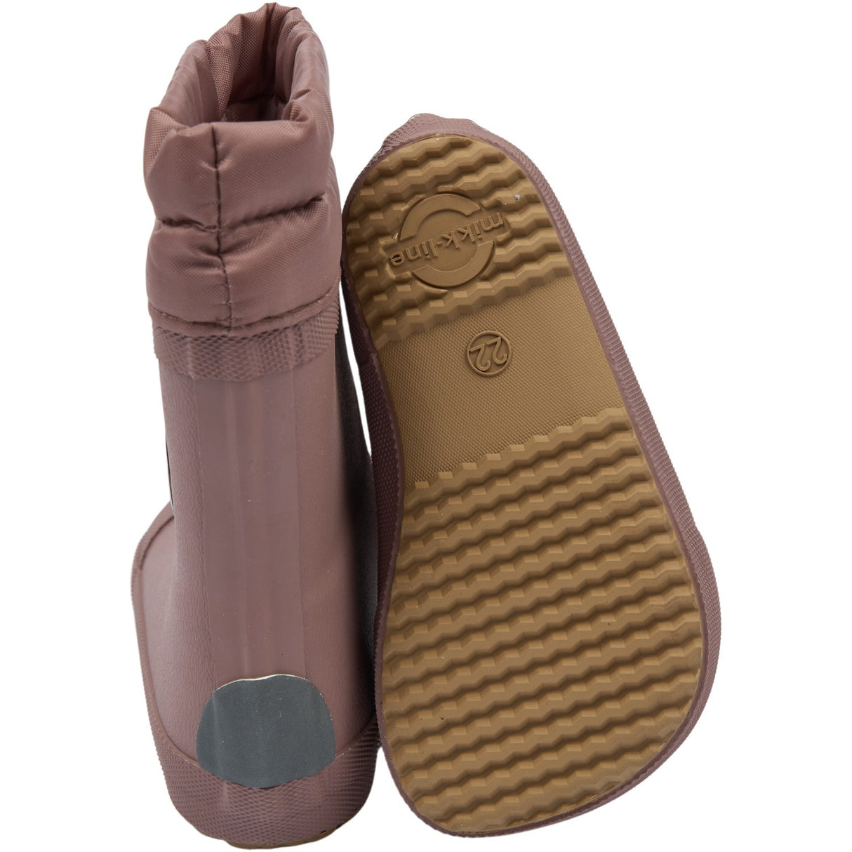Mikk-Line Twilight Mauve Gummistövlar Winter - Barefoot