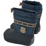 Mikk-Line Blue Nights Gummistövlar Winter Police - Barefoot