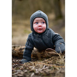 Mikk-Line Ull Baby Jacka Anthracite Melange