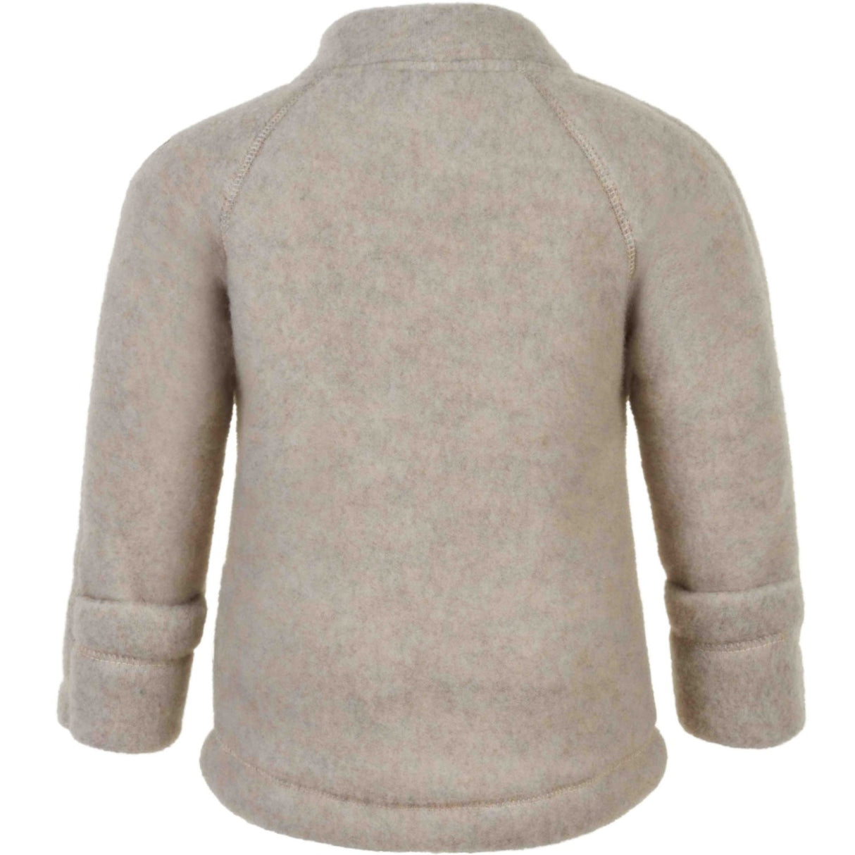 Mikk-Line Melange Offwhite Ull Baby Jacka
