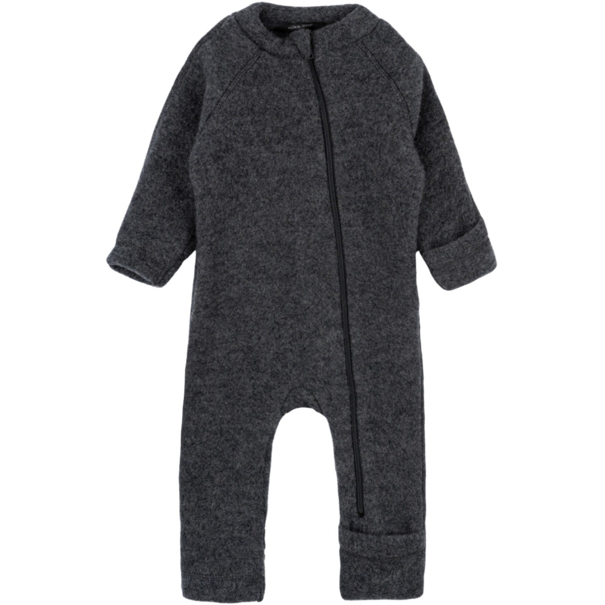 Mikk-Line Ull Baby Dragt Anthracite Melange