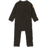 Mikk-Line Dark Brown Melange Ull Kostym