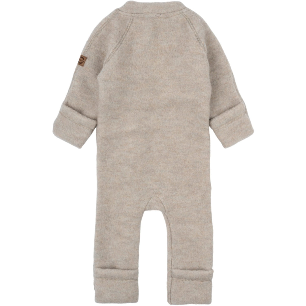 Mikk-Line Ull Onesies Melange Offwhite