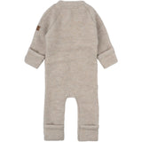 Mikk-Line Ull Onesies Melange Offwhite