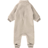 Mikk-Line Melange Offwhite Ull Dräkt Med Rib