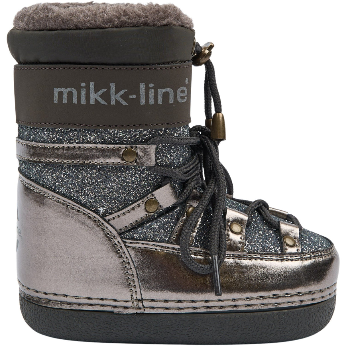 Mikk-Line Dark Shadow Snow Stövlar Glitter